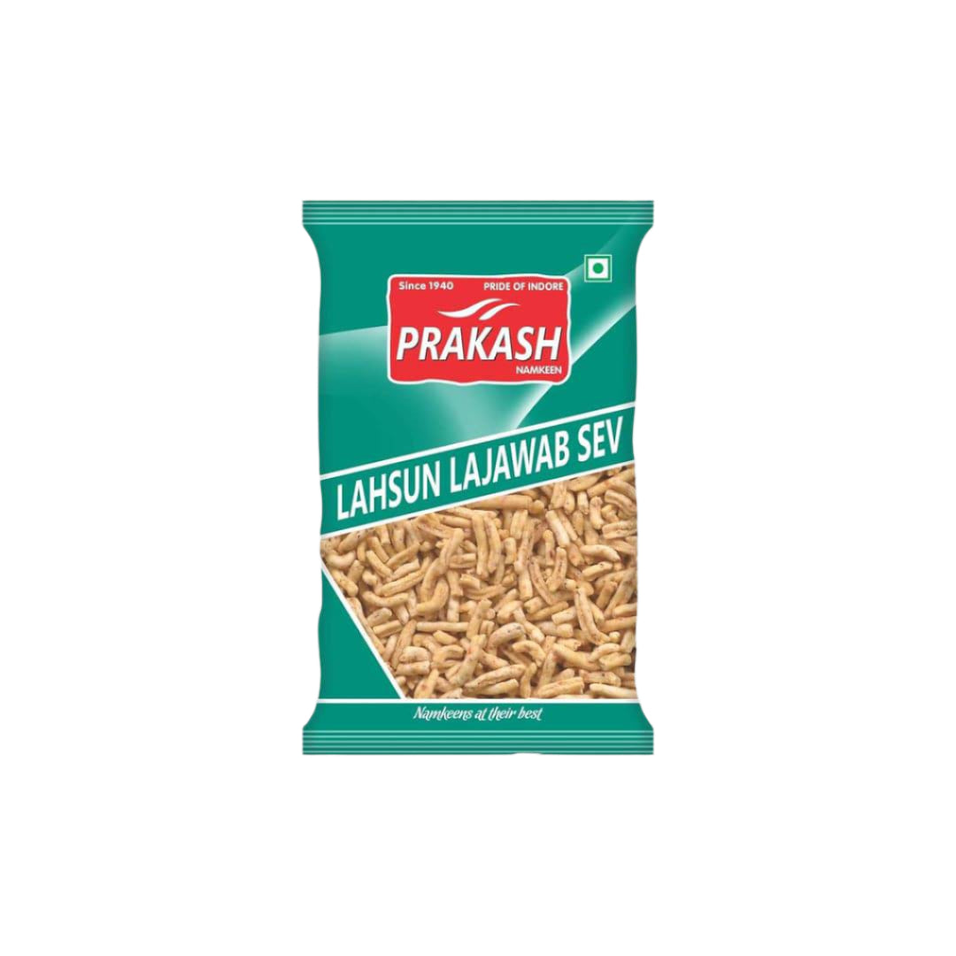 Prakash Namkeen Lahsun Sev - 250 gms - India shopping