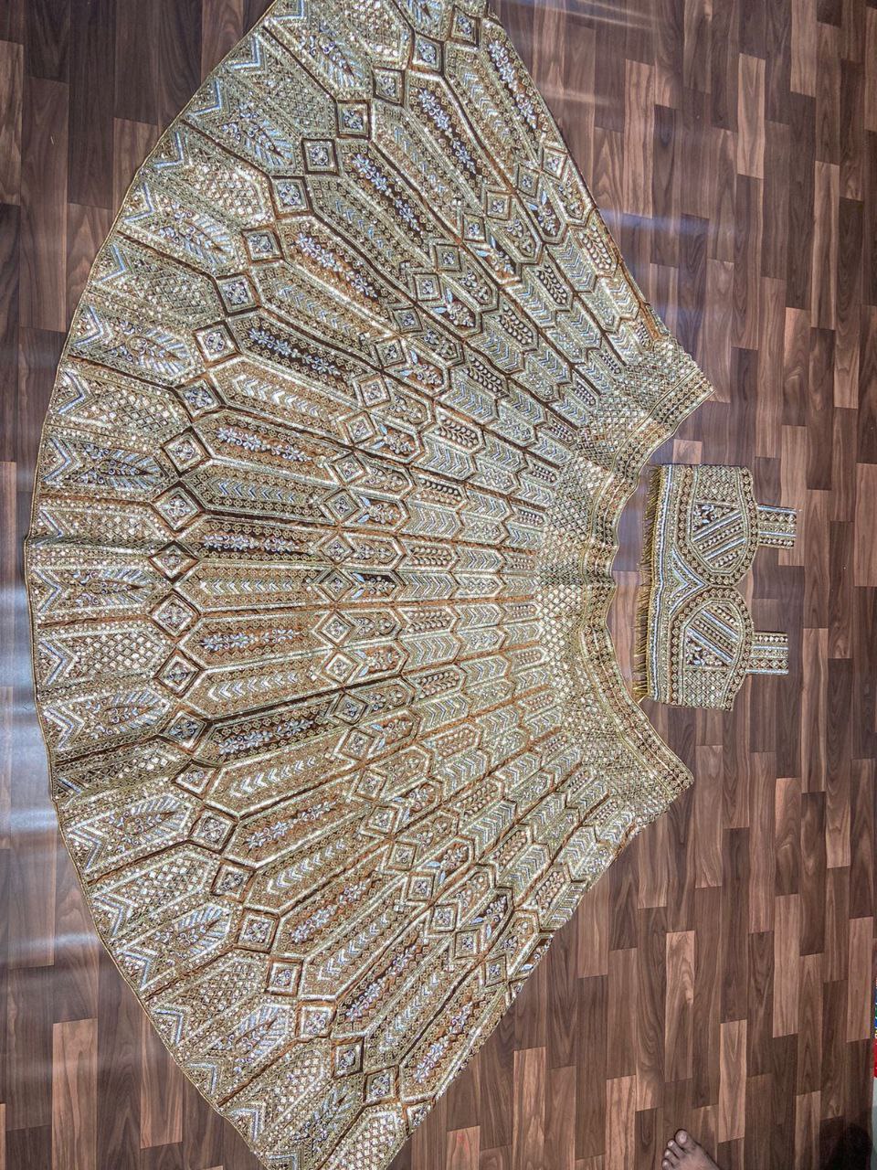 Wedding Wear Lehenga Choli Cancan With Double Inner Covering Work | Ready To Wear