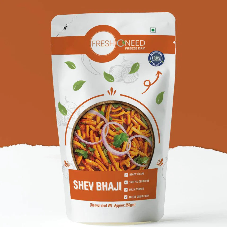 Fresh O Need Sev Bhaji ( With Sev ) - Ready To Eat 250 gms