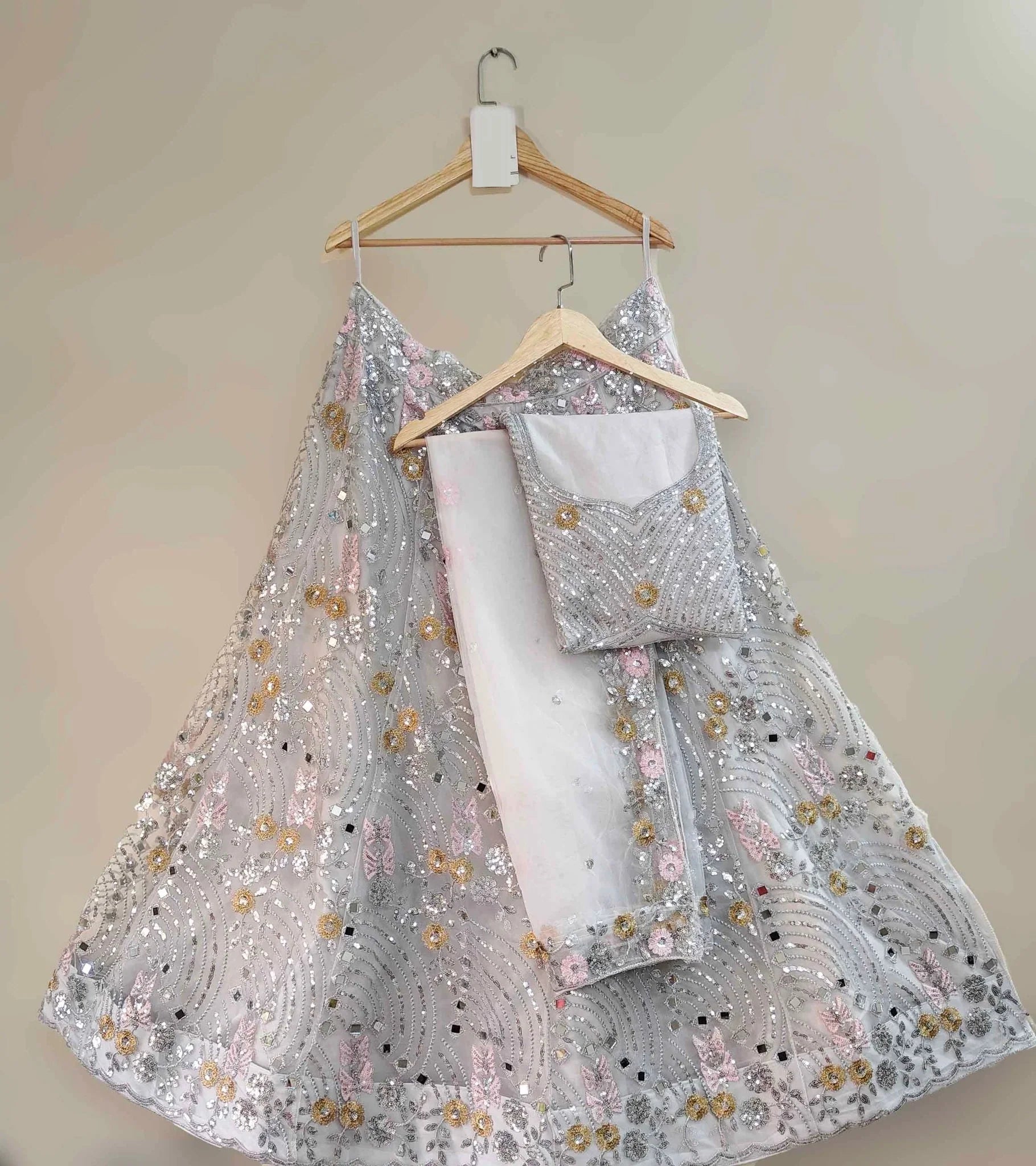 Wedding Wear Lehenga Choli With Embroidered Work | Ready To Wear