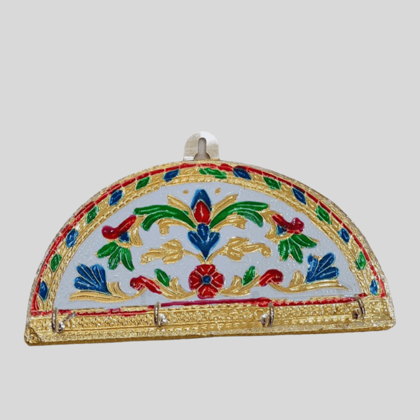 Meenakari Small key Holder - India shopping