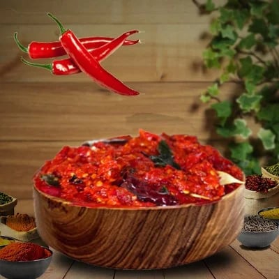 Tenali Ruchulu Pandumirchi Pickle -500 gms
