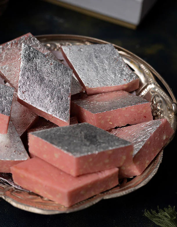 Kandoi Bhogilal Mulchand Strawberry Katri | 500 gms