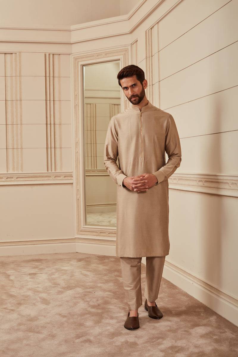 Tasva Kurta With Zipper Placket - India shopping