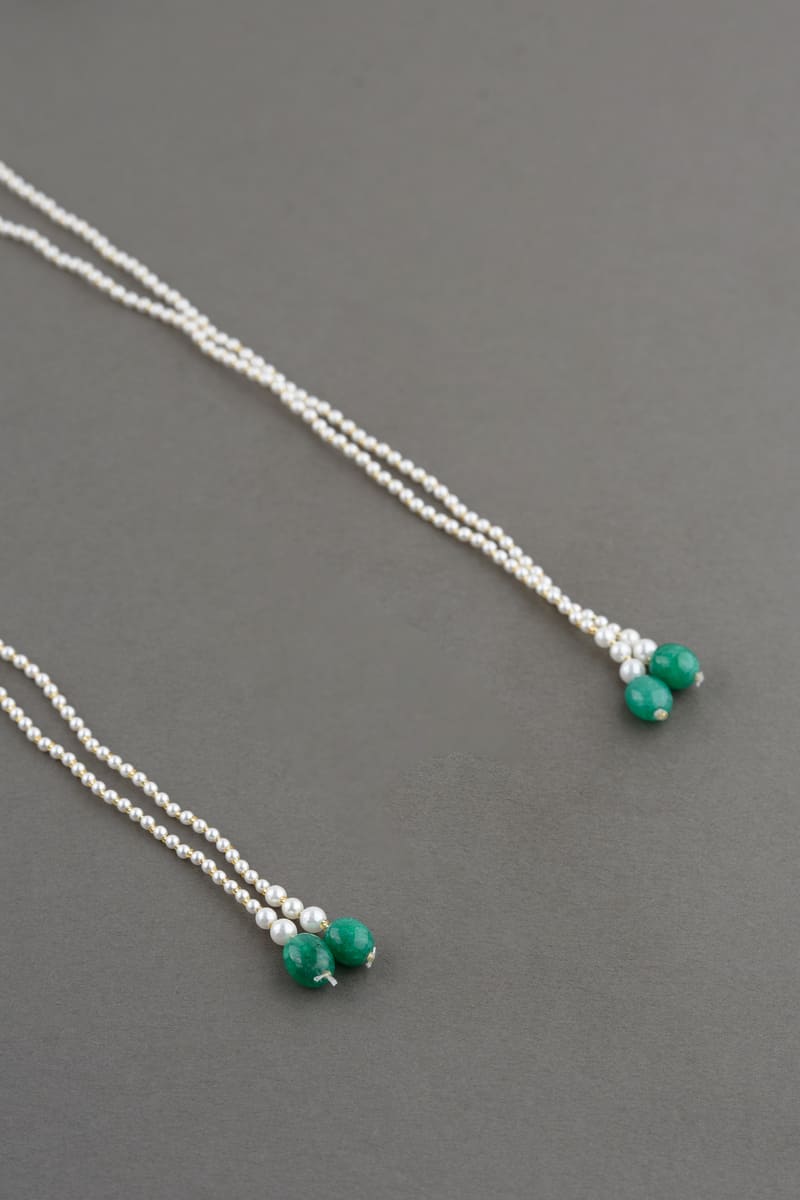 Tasva Pearl String Sehra - India shopping