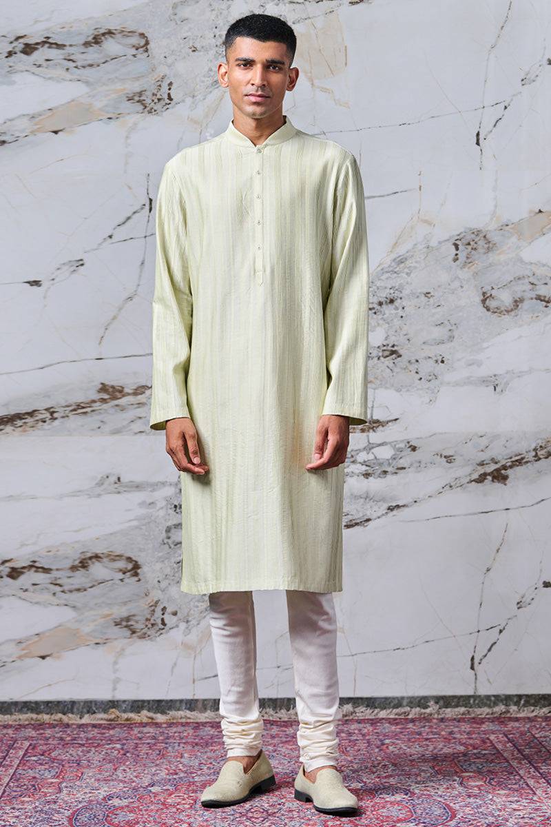Tasva Textured Kurta Set - India shopping