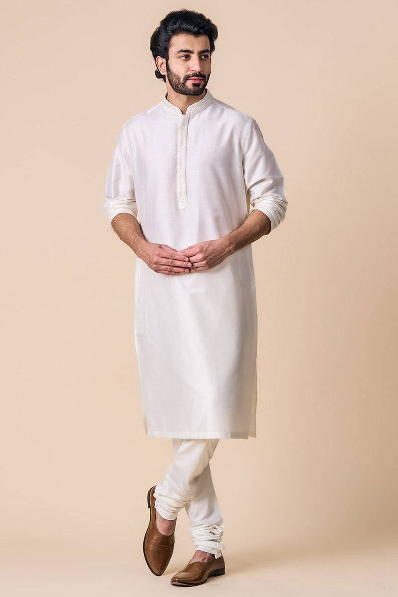 Tasva Thread Embroidered Kurta Set - India shopping