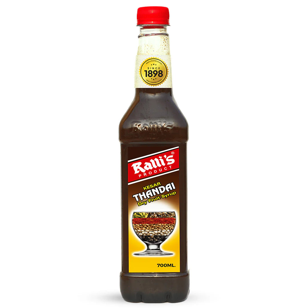 Ralli's Thandai Dry Fruit Syrup 700ml | Refreshing Summer Drink