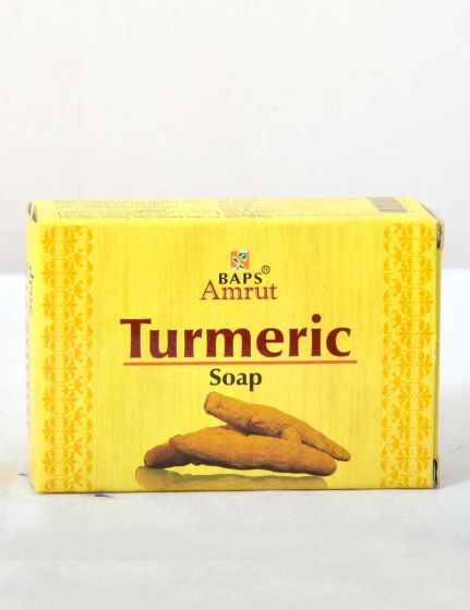 BAPS Amrut Turmeric Soap ( Pack Of 3 ) | 100 gms each