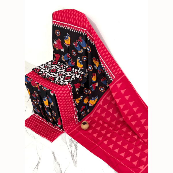 Bagru Print Cotton Saree Collection Special Edition For Summer - India shopping