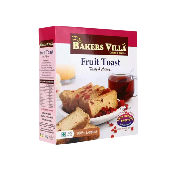 Vipul Dudhiya Sweets Fruit Toast - 200 gms