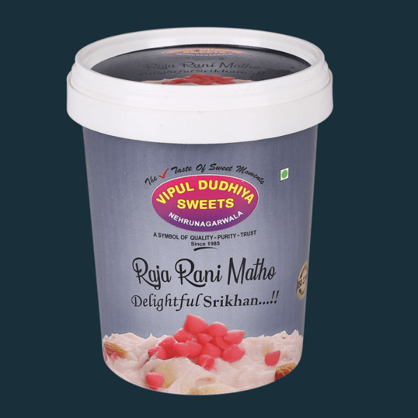 Vipul Dudhiya Sweets Raja Rani Matho - 500 gms - India shopping