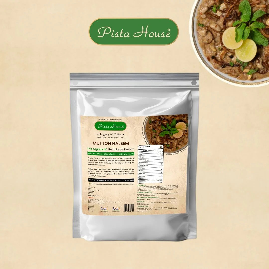 Pista House Mutton Haleem - 1 kg Travel Pack