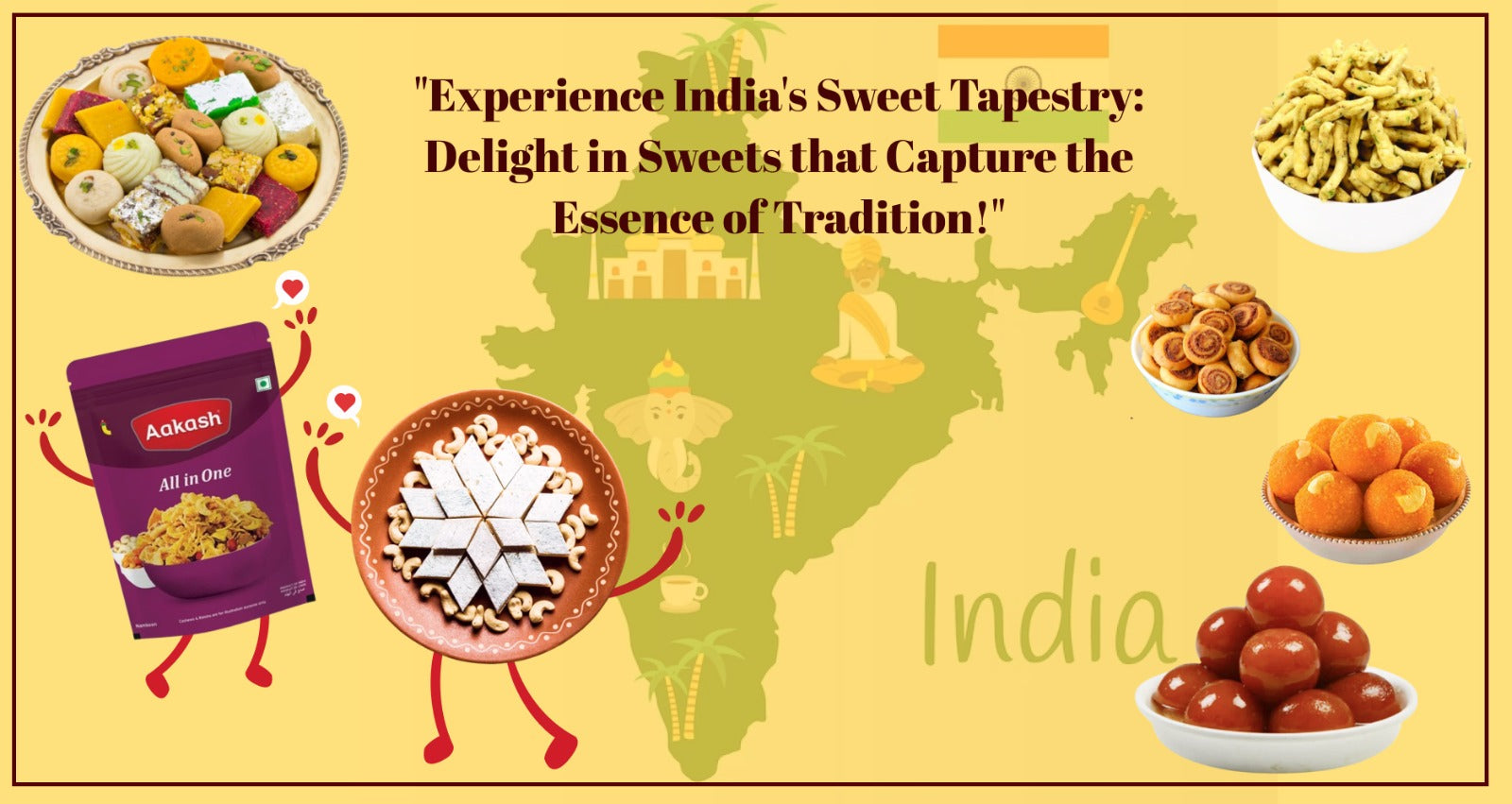 Exploring India's Rich Culinary Heritage: From Kaju Katli to Ratlami Sev, A Journey of Diverse Flavours Every 40 KM