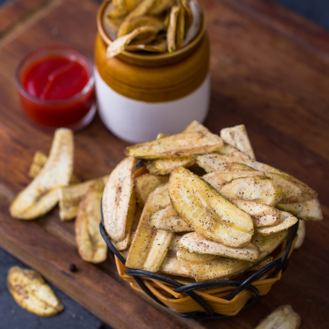 Mom's Namkeen Treats Special Banana Wafer | 500 gms