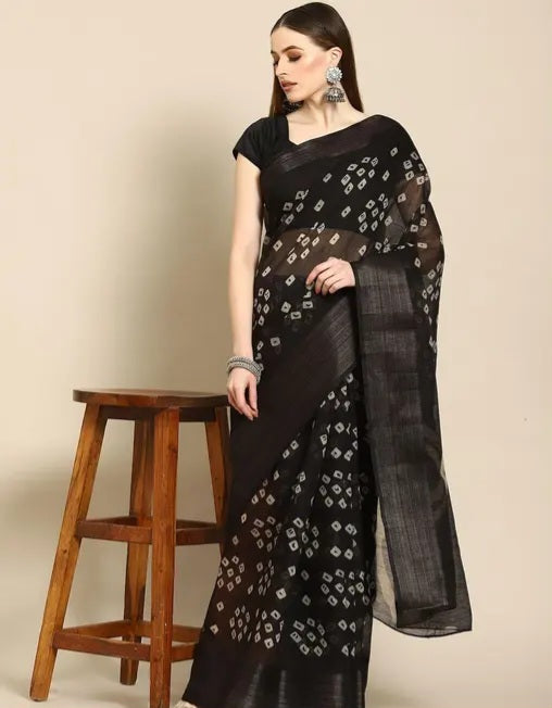 Artisan Bandhani Saree Exclusives