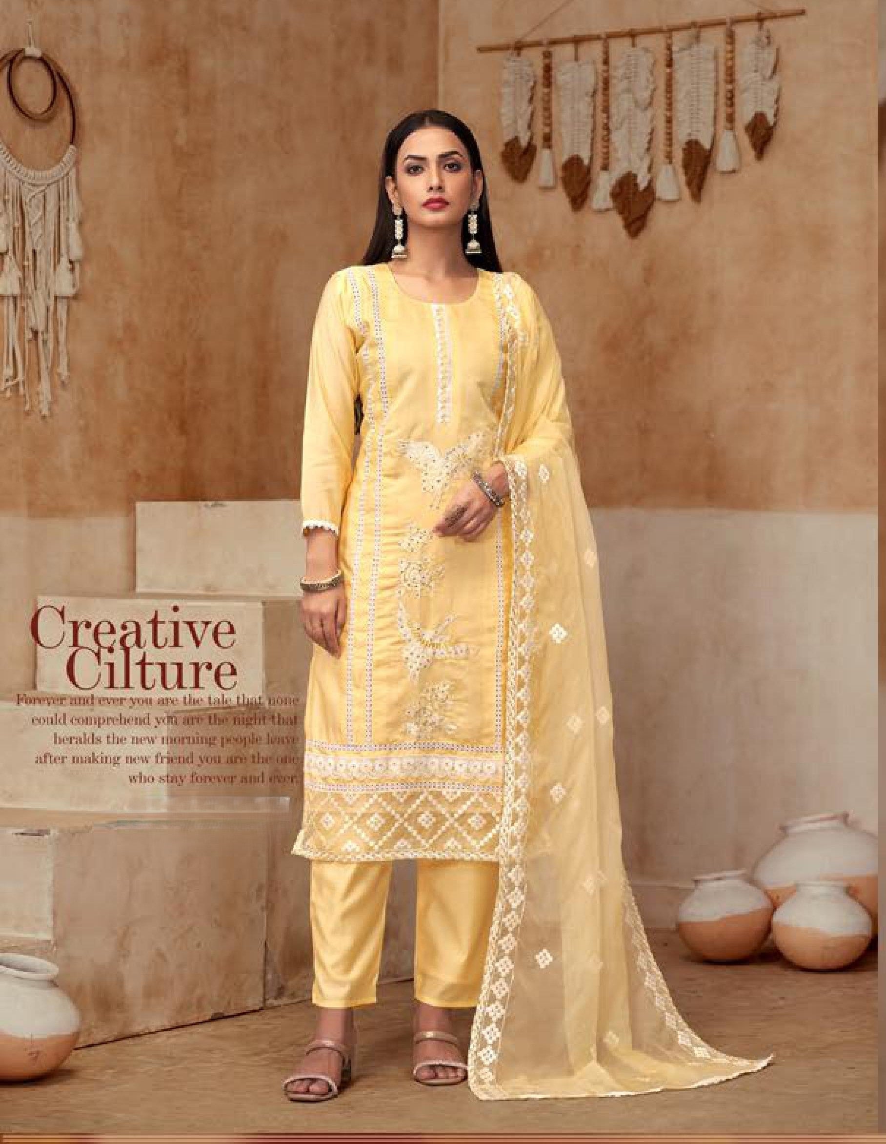 Decent and Delicate Suit Set with Dupatta | Ready To Wear