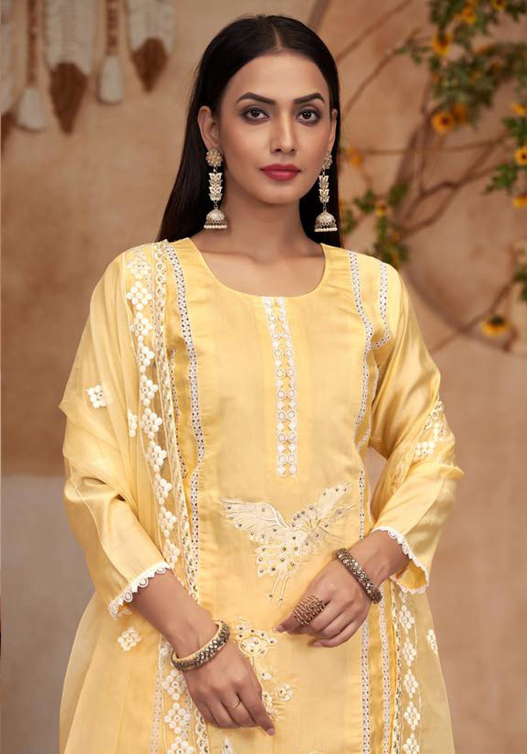 Decent and Delicate Suit Set with Dupatta | Ready To Wear