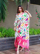 College Style Kaftan With Digital Print Work | Ready To Wear