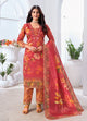 Goregous Suit Set With Dupatta And Pants For Festival | Ready To Wear