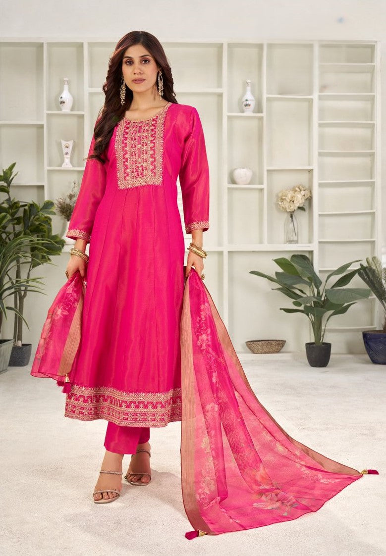 Pure Kasturi Gold Silk Fresh Launch Collection  | Ready To Wear