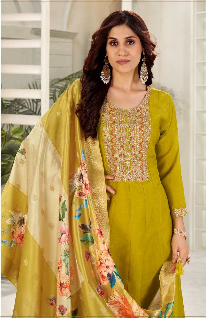 Pure Kasturi Gold Silk Fresh Launch Collection  | Ready To Wear