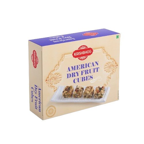 Krish Bhog Sweets Dry Fruit Cubes | 500 gms