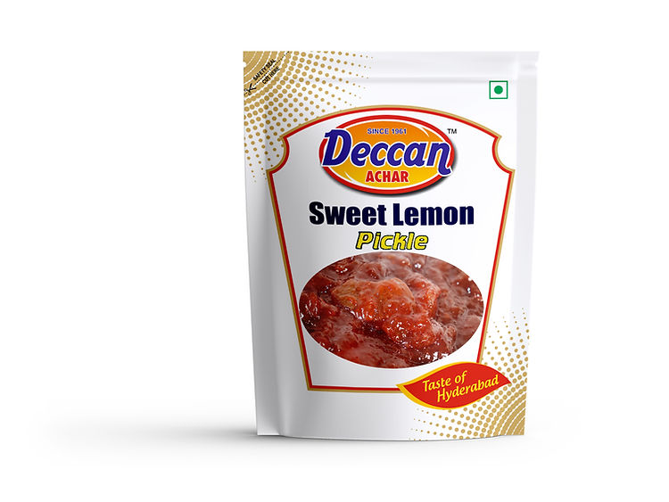 Deccan Sweet Sweet Lemon Pickle - 500 gms