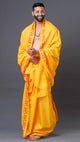 Latest Bright Yellow Color Dhoti With High-Quality Cotton