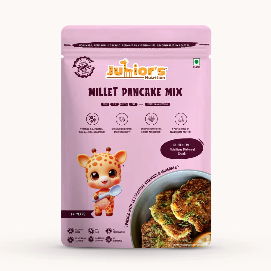 Junior's Nutrition Millet Pancake For Young Kids (1+ Years) | 400 gms