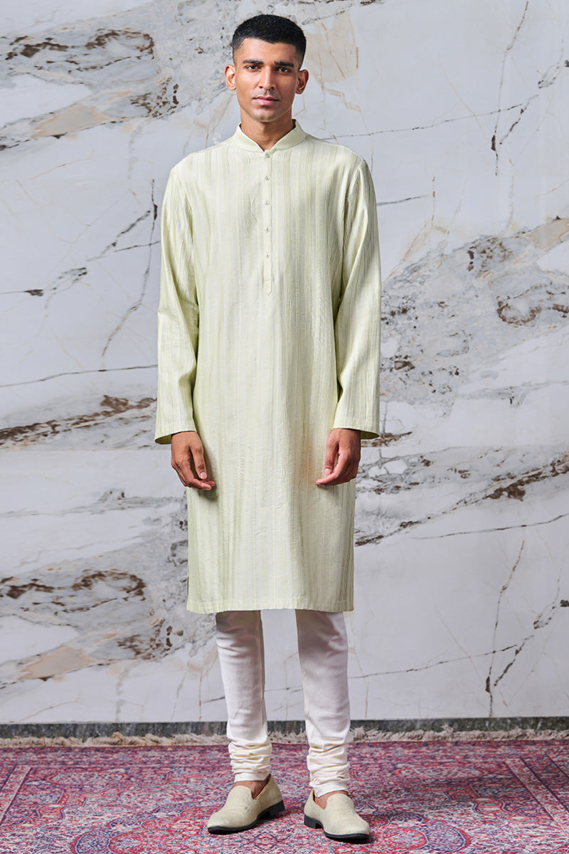 Textured Kurta Set