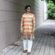 Meraki Ethnic Golden Buta Heritage Kurta Pajama | Ready To Wear