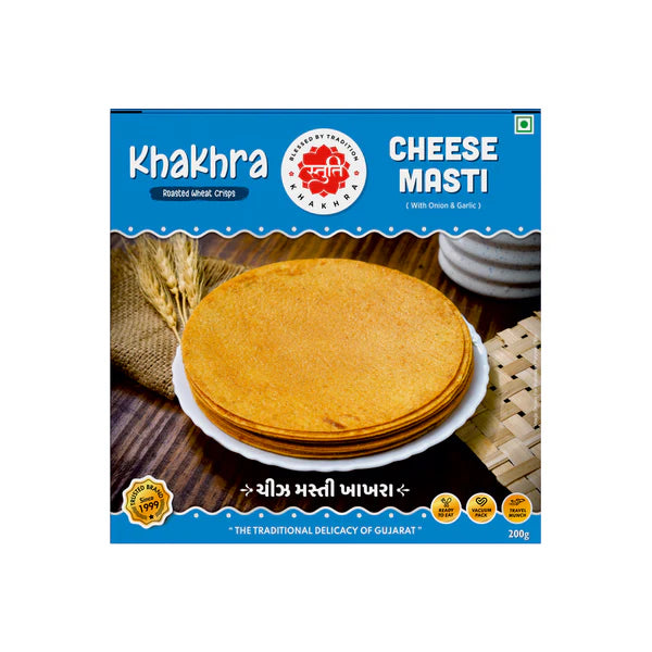Stuti Wheat Cheese Masti Khakhara | 200 gms