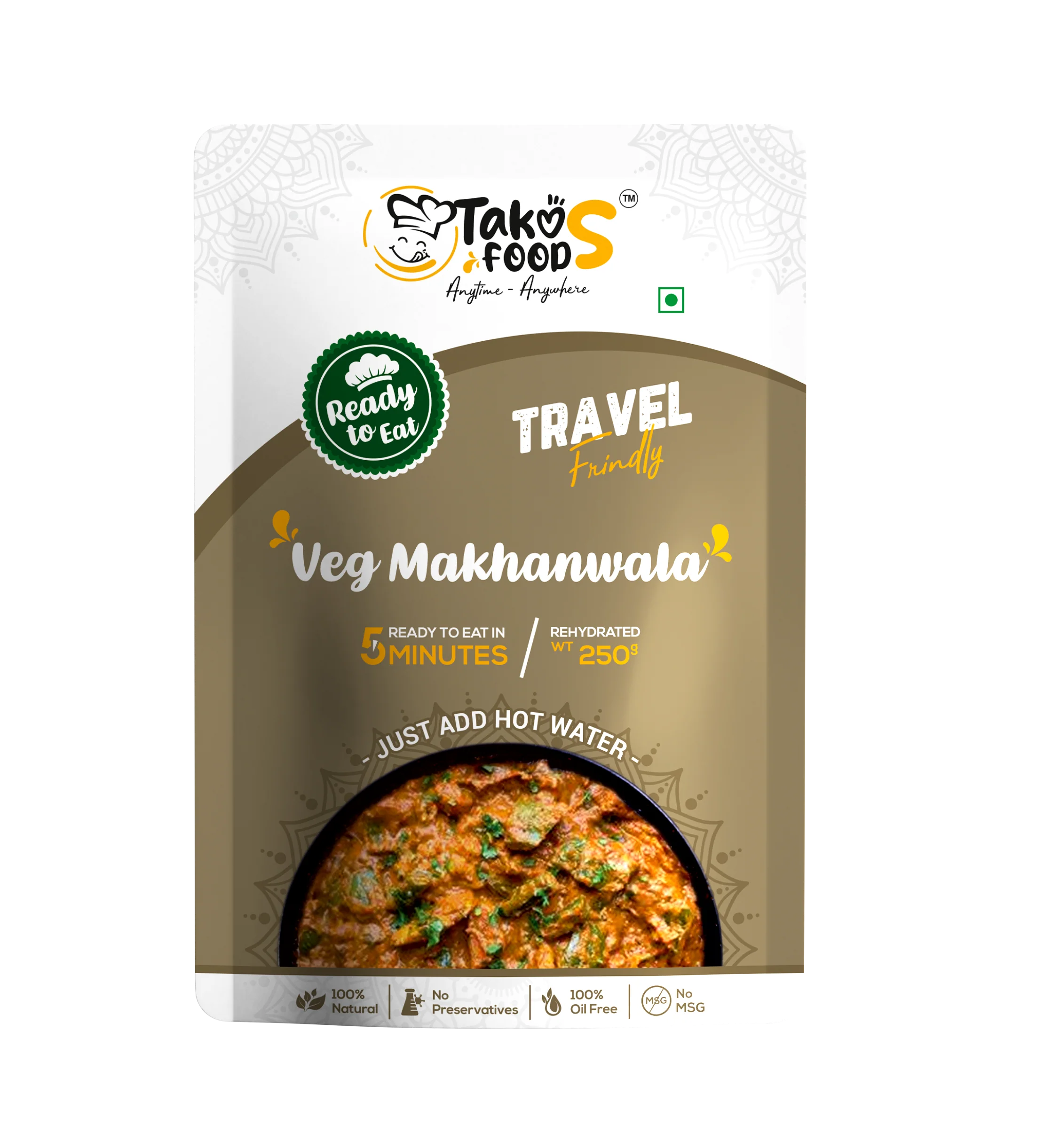 Takos Food Veg Makhanwala | Ready To Eat 250 gms
