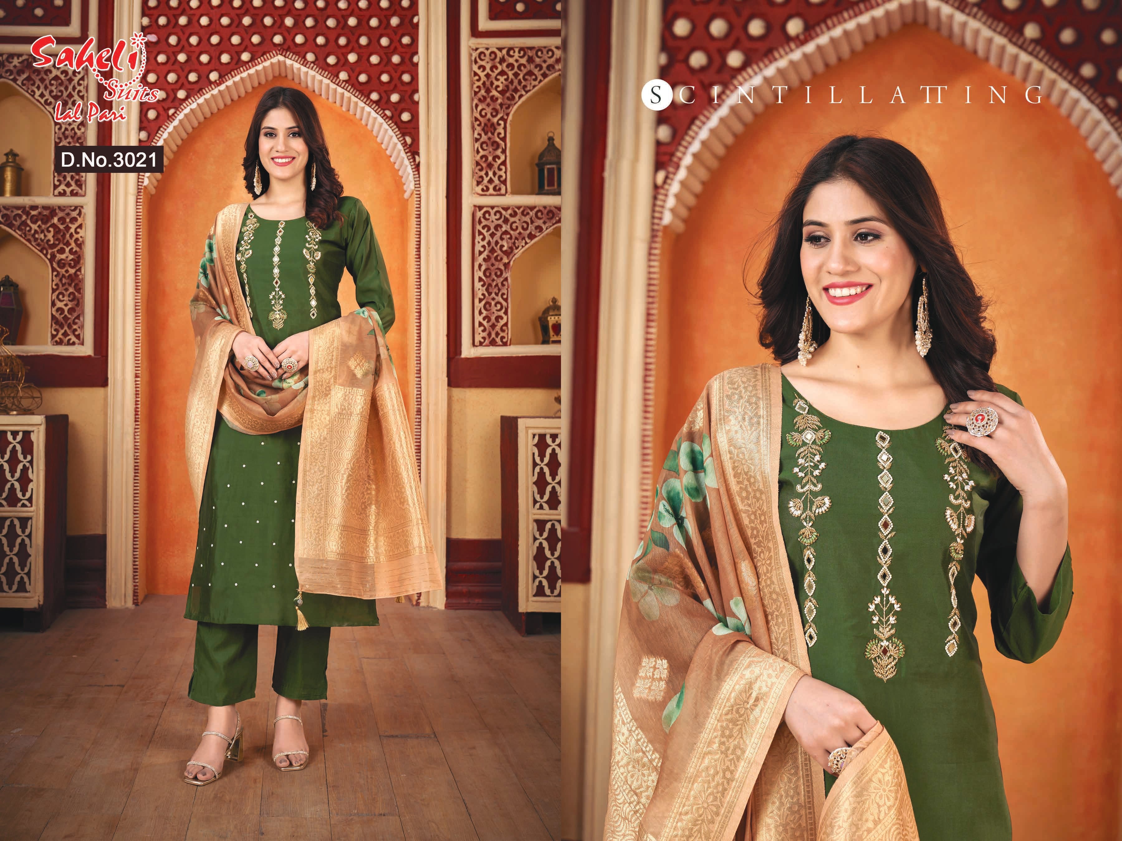 Glamorous Heavy Party Suit Set With Fabulous Dupatta