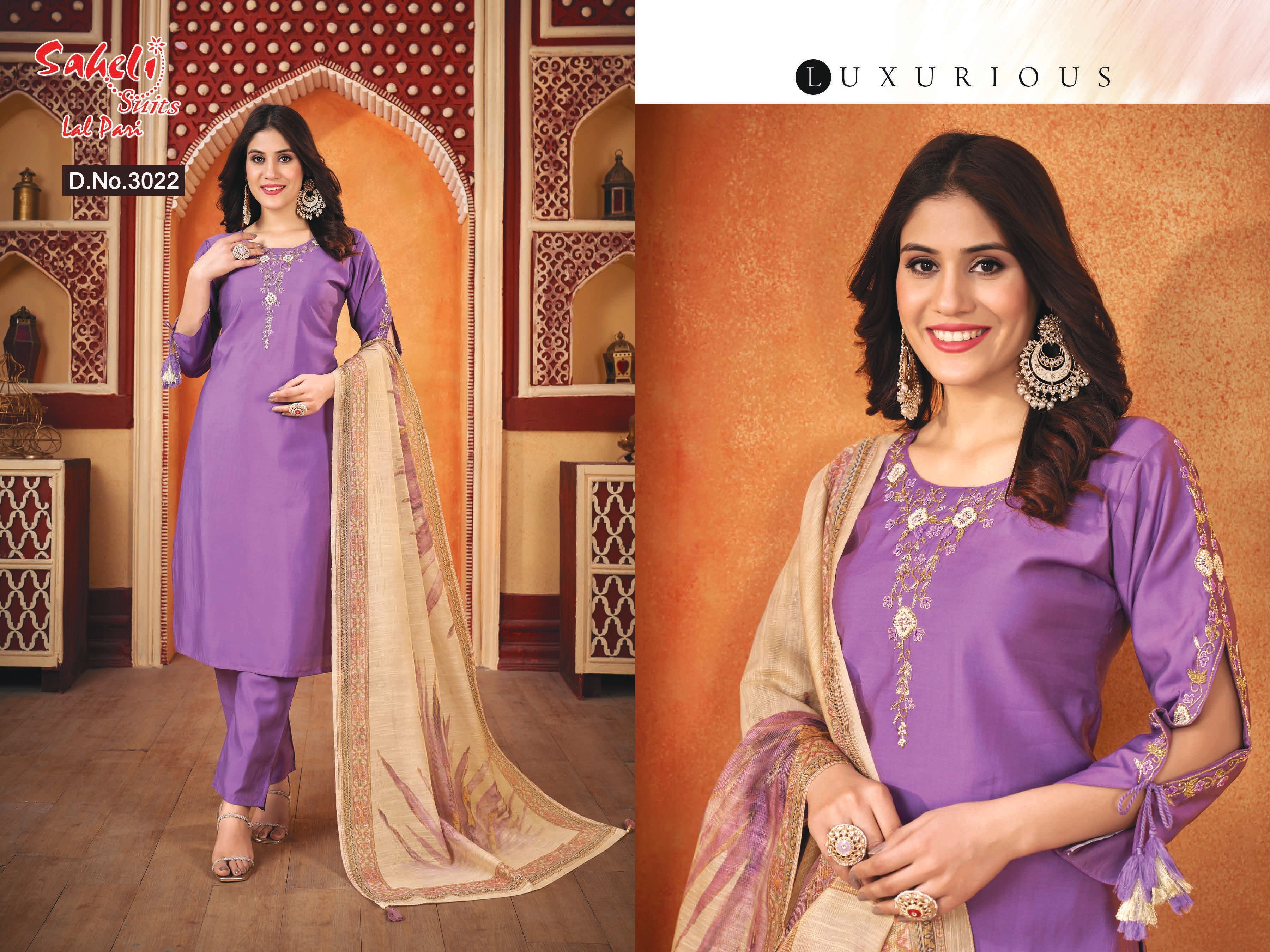 Timeless Designer Suit Set With Dupatta