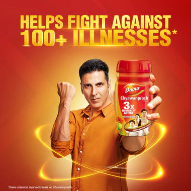 Dabur Chyawanprash Immunity Action Builds Strength | 500 gms