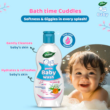 Dabur Gentle Baby Wash - 500 ml