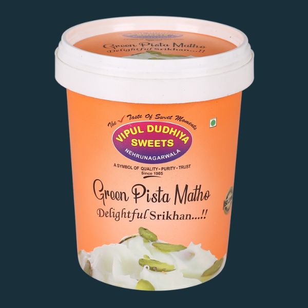 Vipul Dudhiya Sweets Green Pista Matho - 500 gms