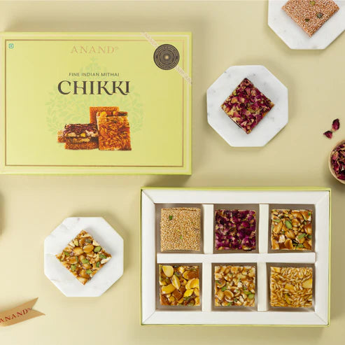 Anand Sweets & Savouries Assorted Chikki Box | 300 gms