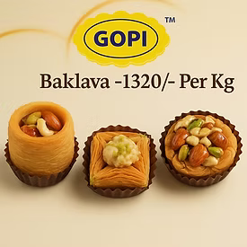 Kantilal Manilal's Gopi Sweets Mix Baklava | 500 gms