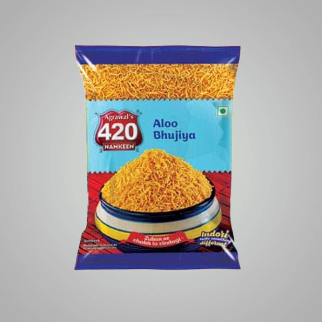 Agarwal Namkeen Aloo Bhujia - 250 gms - India shopping