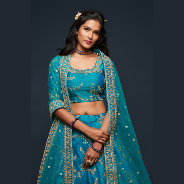 Special Lotus Blossom Lehenga Choli | Ready To Wear