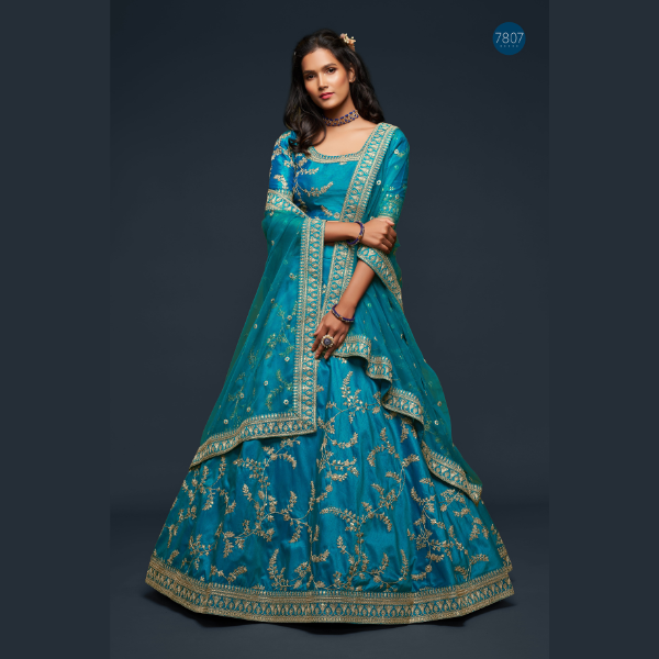 Special Lotus Blossom Lehenga Choli | Ready To Wear