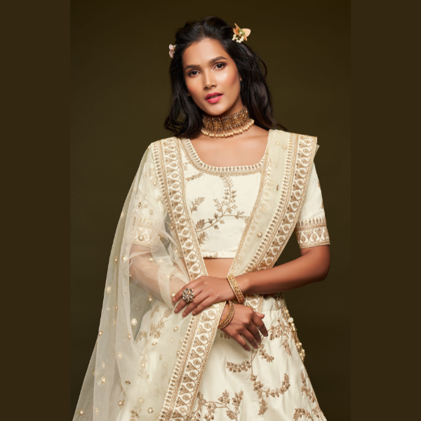 Classic Blooming Reverie Lehenga Choli | Ready To Wear