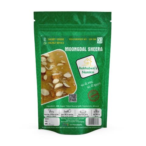 Rekhaben's Namkeen Moongdal Sheera | Ready To Eat 125 gms