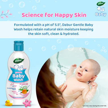 Dabur Gentle Baby Wash - 500 ml