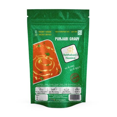 Rekhaben's Namkeen Punjabi Gravy | Ready To Eat 65 gms
