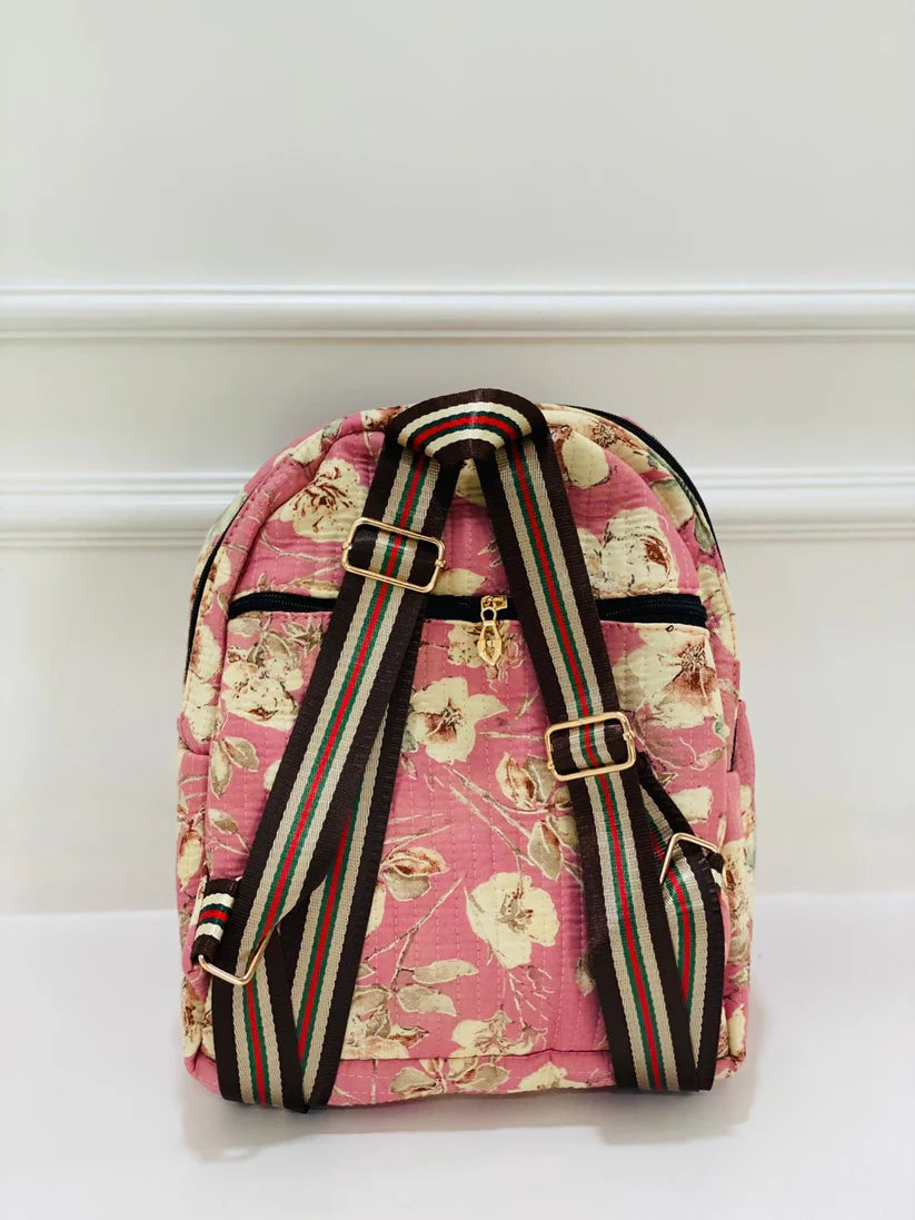 The Morvi Quilted Backpack