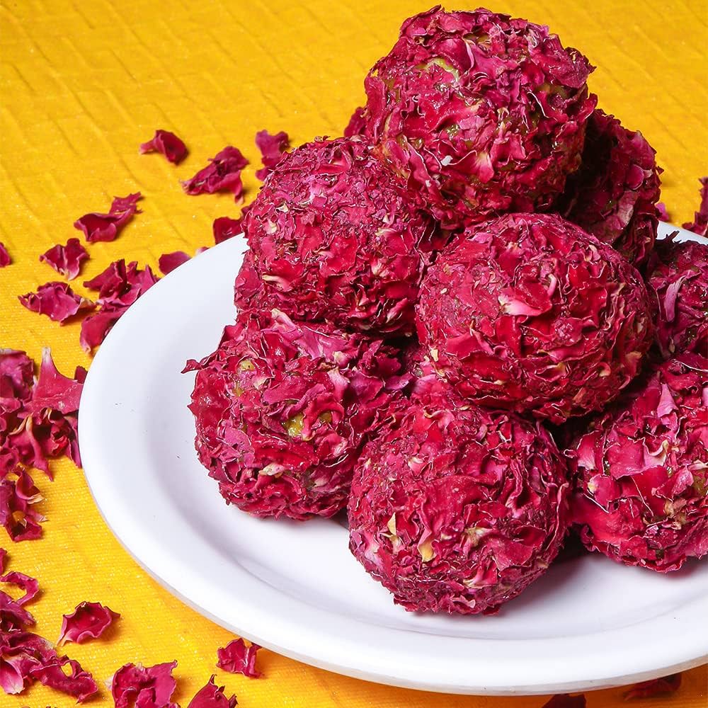 Lovyam Sweets Kaju Rose Laddu | 500 gms